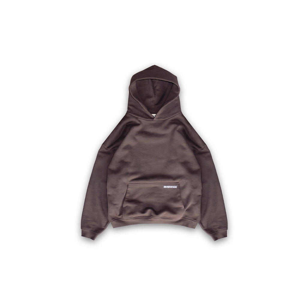 Arch Logo Hoodie - Brown