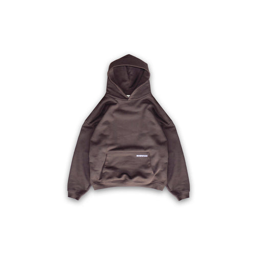 Arch Logo Hoodie - Brown