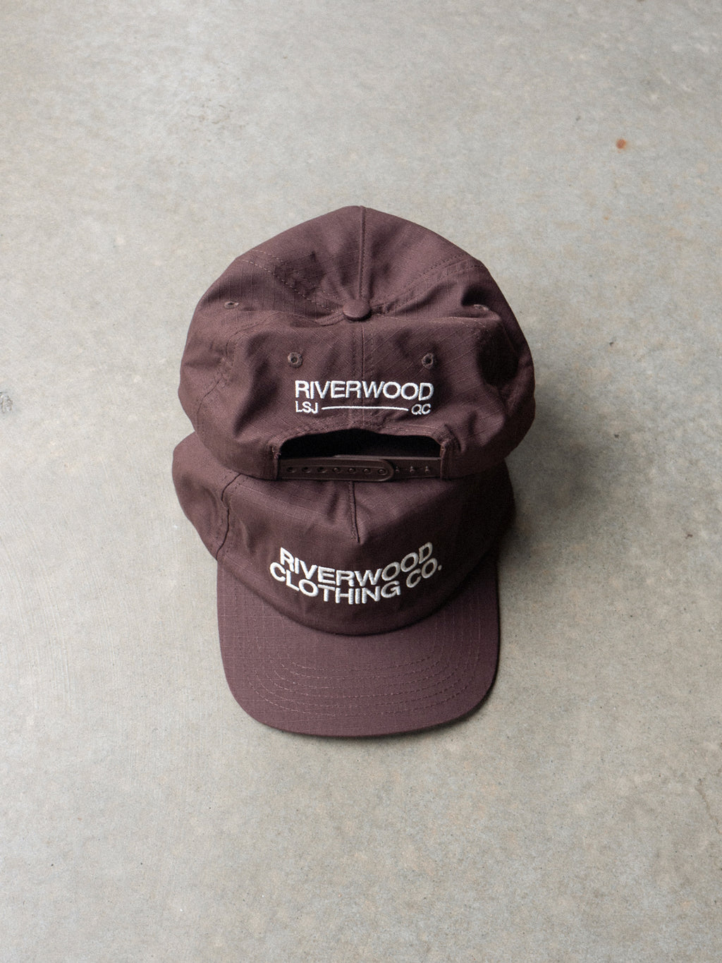 Ripstop Logo Hat - Brown