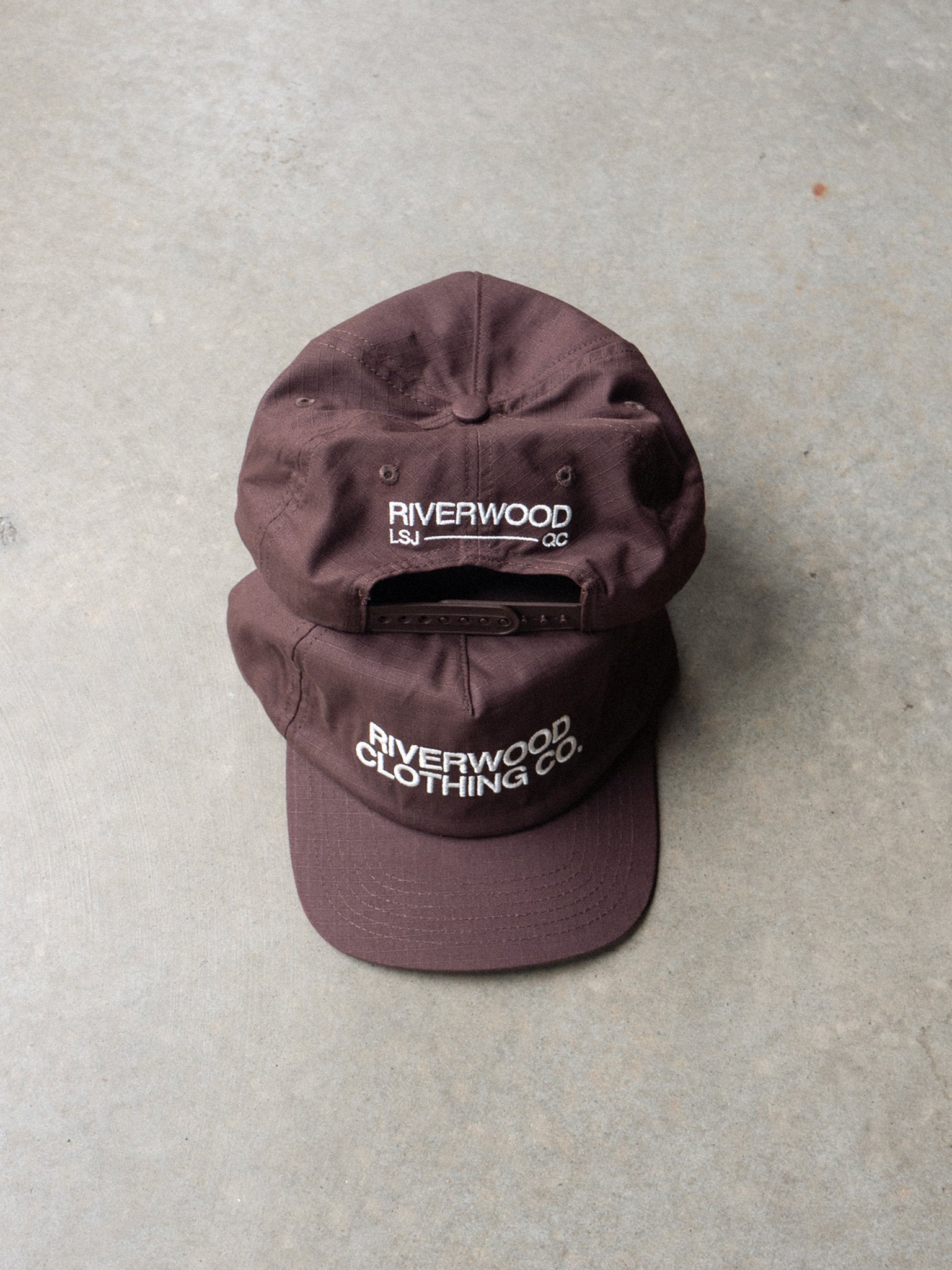 Ripstop Logo Hat - Brown