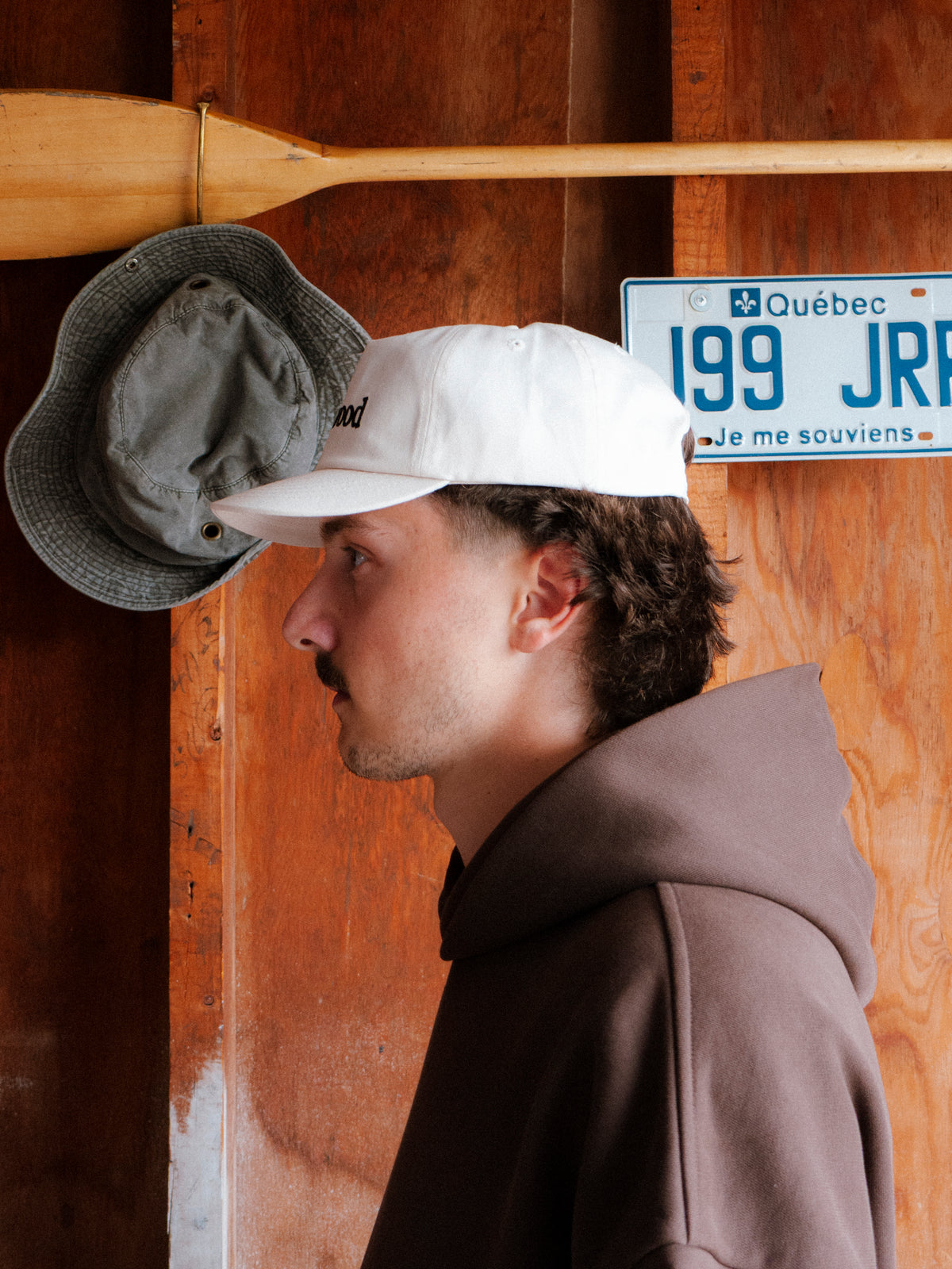 Heritage Logo Hat - Cream