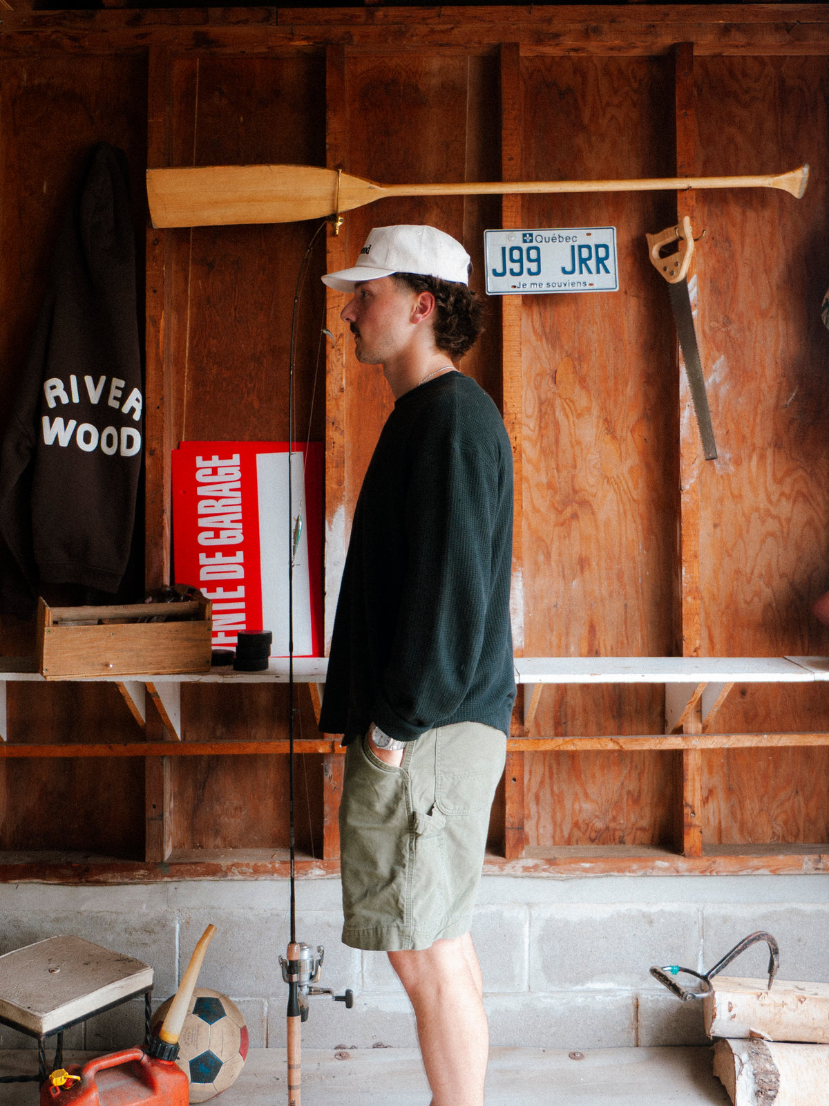 Heritage Logo Hat - Cream