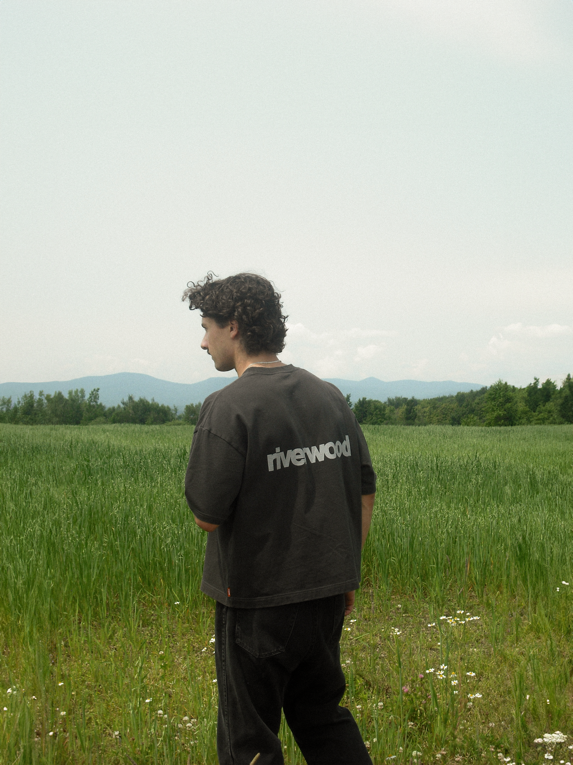 Logo T-Shirt - Off Black