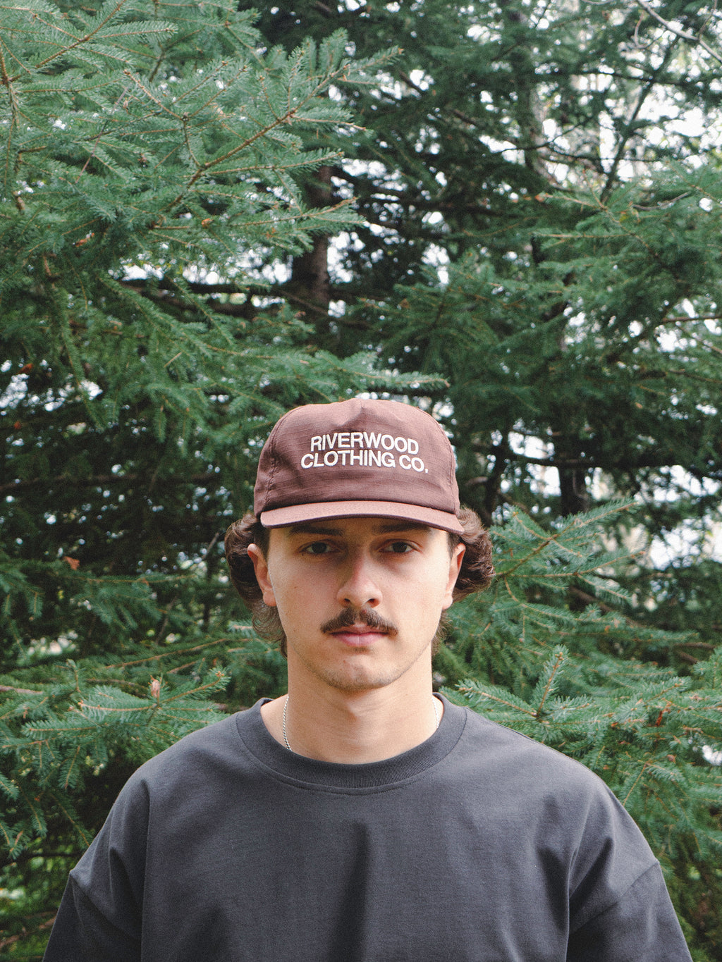 Ripstop Logo Hat - Brown